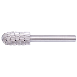 PFERD Rotary Cutters - Cylindrical Shape With Radius End HSS C 0616/6 Cut 1