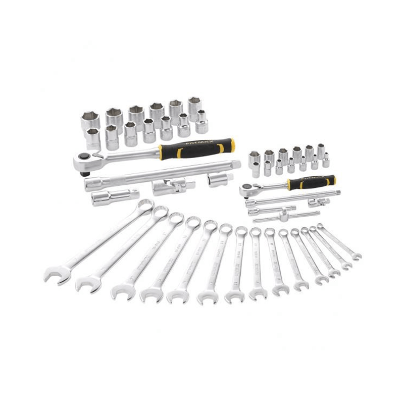 STANLEY® FATMAX® Socket Wrench 1/2' + 1/4' + Combination Keys 49 Pieces Set