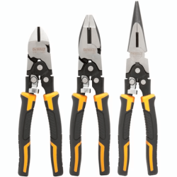 DEWALT HAND TOOLS Set of 3 Compound Action  Pliers