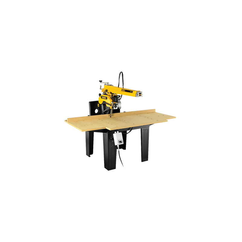 Serra de Braço Radial DeWalt 4000W - 4 HP - Ø 350mm - Trifásica - Prof. 110mm