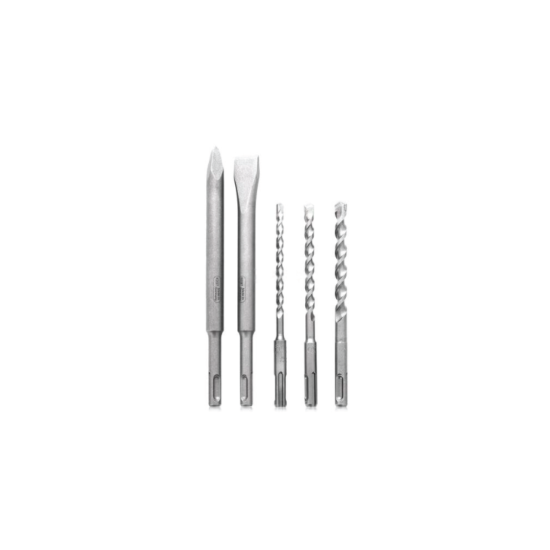 AEG SDS Plus Starter Set with Point Chisel and Flat Chisel AEG SDS Plus Starter Set with Point Chisel and Flat Chisel