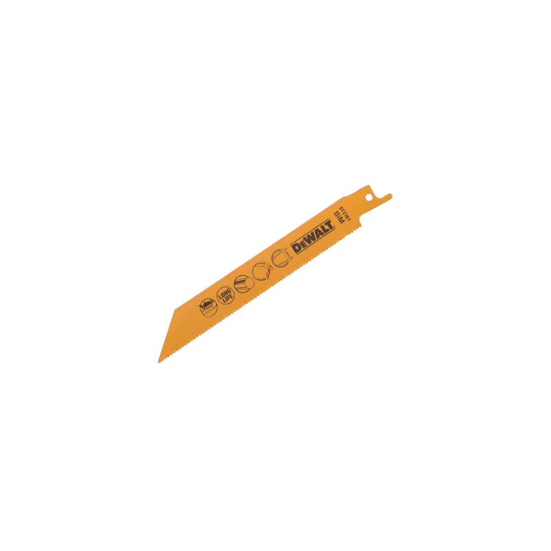 DeWalt saber blades  for wood and metal cuts (152mm x 1.8mm)