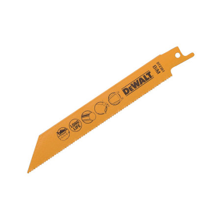 DeWalt saber blades  for wood and metal cuts (152mm x 1.8mm)