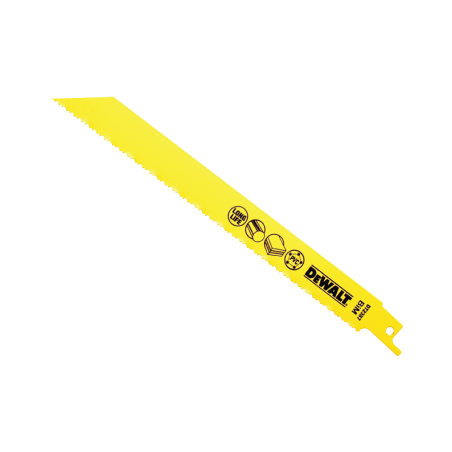 DeWalt saber blades  for wood and metal cuts (203mm x 1.8-2.5mm)