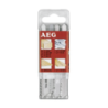 AEG 12pcs Set in Container Jigsaw Blade for Wood, Plastic and Metal