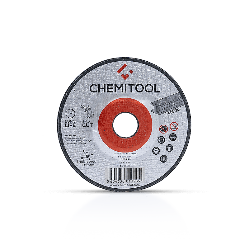 Disco de Corte Metal CHEMITOOL Ø125