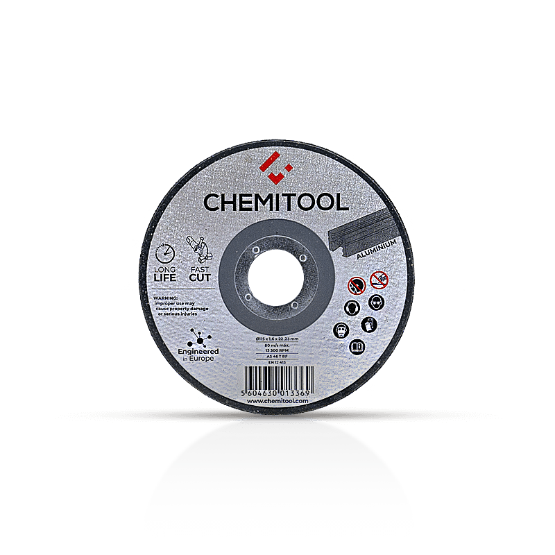Disco Corte Alumínio CHEMITOOL Ø115 x 1,6 mm