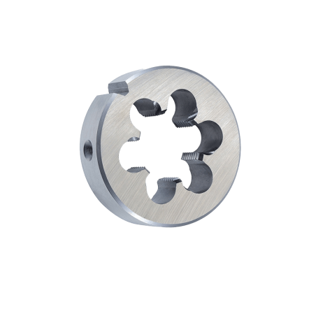 CHEMITOOL FASTENERS Thin Metric Round Die DIN223/DIN22568B HSS M4x0,5mm