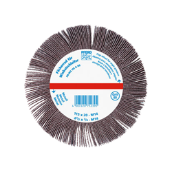 PFERD Unmounted Flap Wheels For Angle Grinders Aluminium Oxide A G80 115 x 20 mm