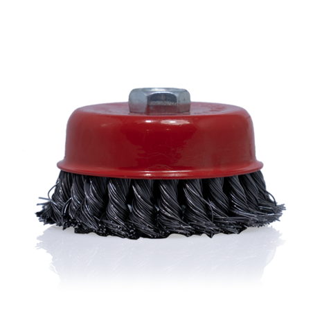 Catrabucha tipo copo aço entrançado CHEMITOOL Ø 100 mm