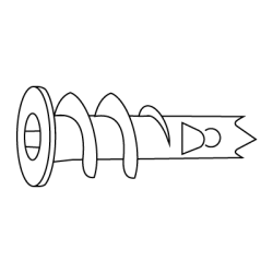 BUCHA AUTOPERFURANTE 37MM ZAMAK