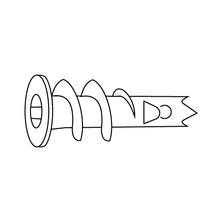 Bucha Autoperfurante 37MM ZAMAK CHEMITOOL FASTENERS