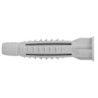 CHEMITOOL FASTENERS Polypropylene Universal Plug for Bricks with Collar LV103 Ø6mm Nylon CHEMITOOL FASTENERS