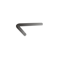 Llave Hexagonal en L 3 DIN 911 Sin Acabado CHEMITOOL
