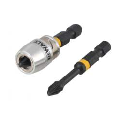 DeWalt Impact torsion 2 x PH2 and magnetic screwlock sleeve
