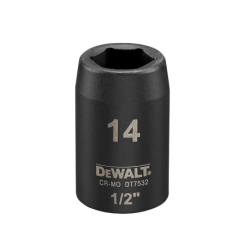 Dewalt Impact Socket Wrench 1/2 - deep 14mm Dewalt POWER-TOOLS
