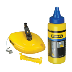 STANLEY® Kit Chalk Line 30m + Blue Chalk 113g STN0-47-443