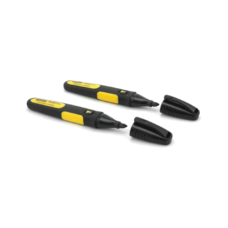 STANLEY® FATMAX® Chisel Tip Permanent Marker Black (Pack of 2)