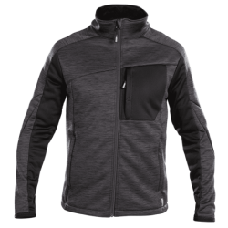 DASSY Convex Midlayer Jacket M +/- 290 g/m² Grey/Black