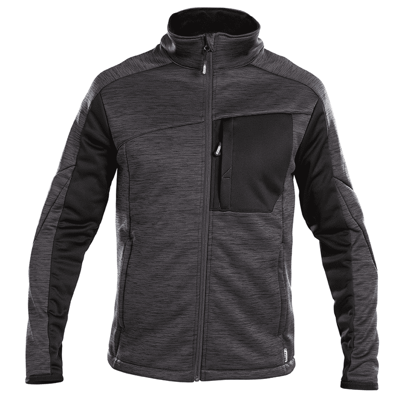 DASSY Convex Midlayer Jacket M +/- 290 g/m² Grey/Black