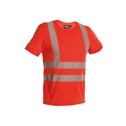 T-SHIRT CARTER HIVIS FABRIC FLUO VERM M