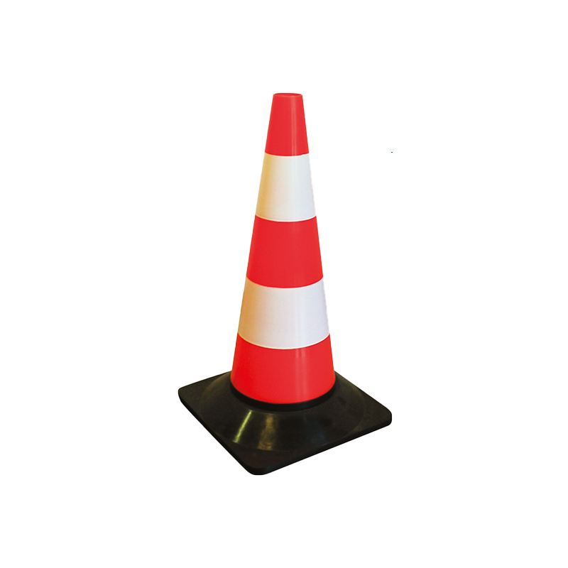 CHEMITOOL SAFETY Polyethylene Flat-Base Signalling Cone 50 cm CHEMITOOL SAFETY Polyethylene Flat-Base Signalling Cone 50 cm