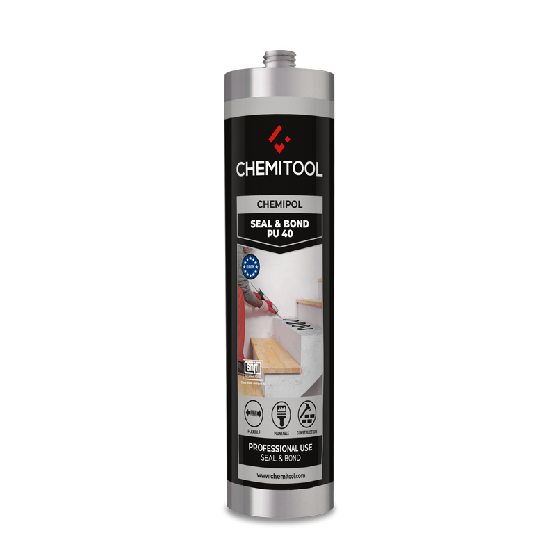Grey CHEMITOOL Polyurethane Adhesive Pu40