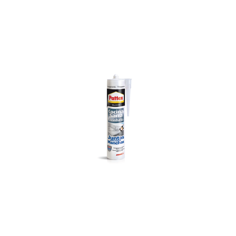 Silicona Transparente para Juntas 300ml PATTEX Silicona Transparente para Juntas 300ml PATTEX