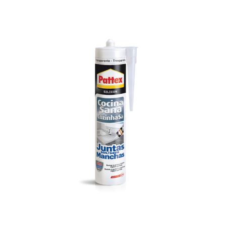 Silicona Transparente para Juntas 300ml PATTEX