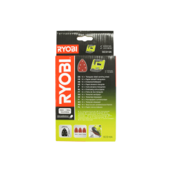 10 Folhas De Lixar Triangulares RYOBI