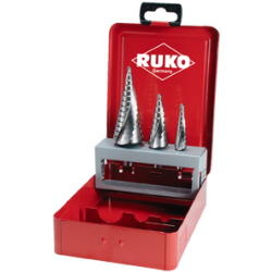 RUKO Set Of Steel Drill HSS (Drills Nº 0/9, 1 And 2 - Industrial Box)