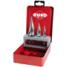 RUKO Set Of Steel Drill HSS (Drills Nº 0/9, 1 And 2 - Industrial Box)