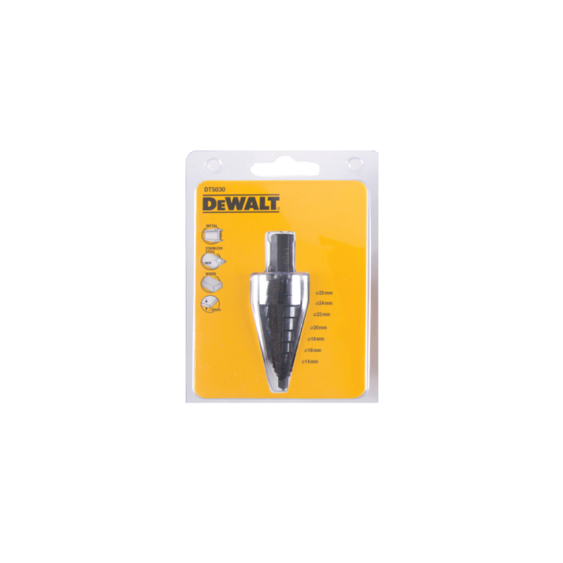 DeWalt Impact Rated Step Bit 14 - 25 mm