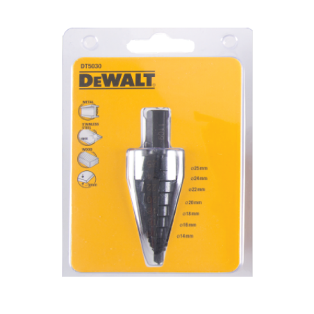 DeWalt Impact Rated Step Bit 14 - 25 mm