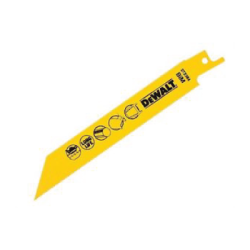 DeWalt saber blades  for wood and metal cuts (152mm x 1.4mm)