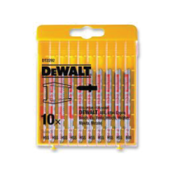 DeWalt Set of 10 Saw Blades Cut-out for Metal