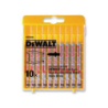 Conjunto de 10 Lâminas de Serra de Recorte para Metal DeWalt