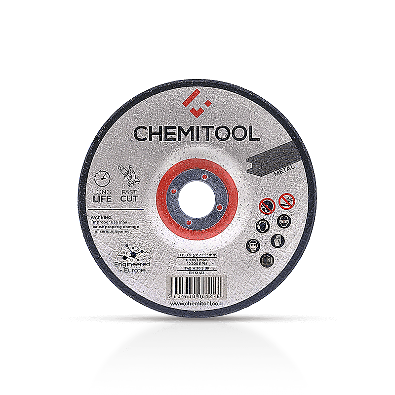 Disco de Corte de Metal CHEMITOOL Ø150