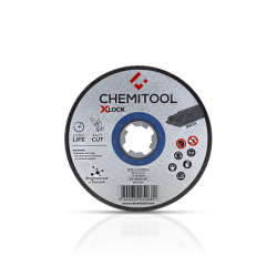 Disco de Corte Acero Inoxidable X-LOCK ChHEMITOOL Ø125 x 1 mm