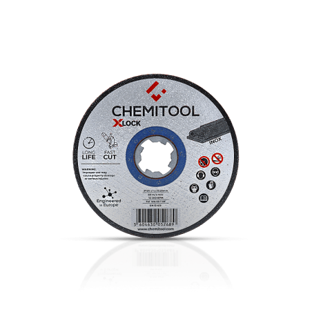 Disco de Corte de Inox X-LOCK CHEMITOOL Ø125 x 1 mm