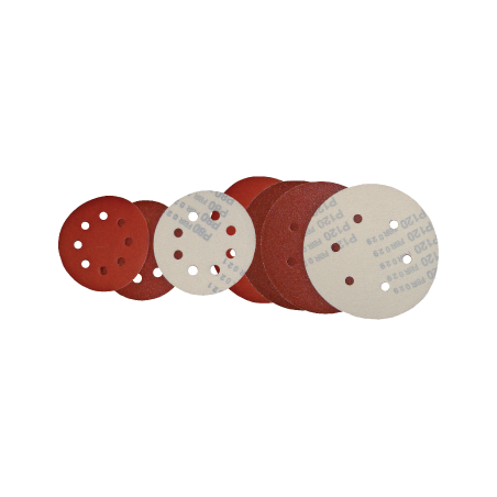 BELFLEX Velcro Sanding Discs for Orbital Machines A-100 150 x 8 mm