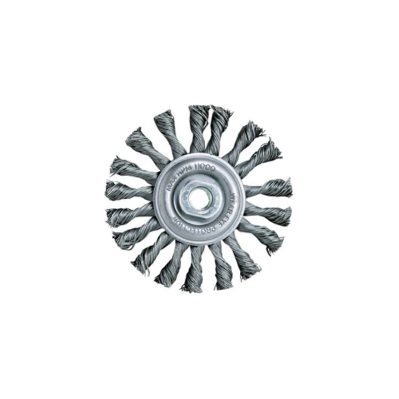 DeWalt Wheel Wire Twisted Knot Brush 115mm