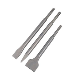 DeWalt SDS Plus Set: 1 Pointed Chisel 250mm + 2 Flat Chisel 20x250mm / 40x250mm