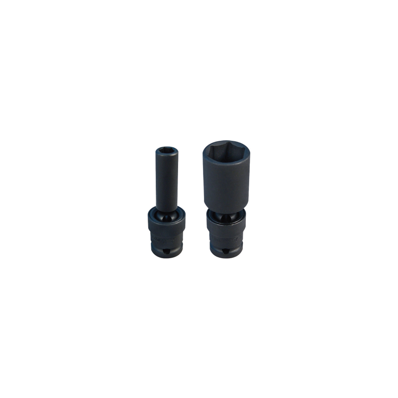 KING TONY 12mm 1/2'' Long Imperial 6 Points Impact Socket with Joint 91mm