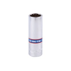 KING TONY 1/4' 6 Points Metric Deep Socket 6mm