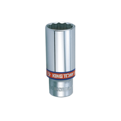 KING TONY 3/8' - 1/4' 6 Points Metric Deep Socket