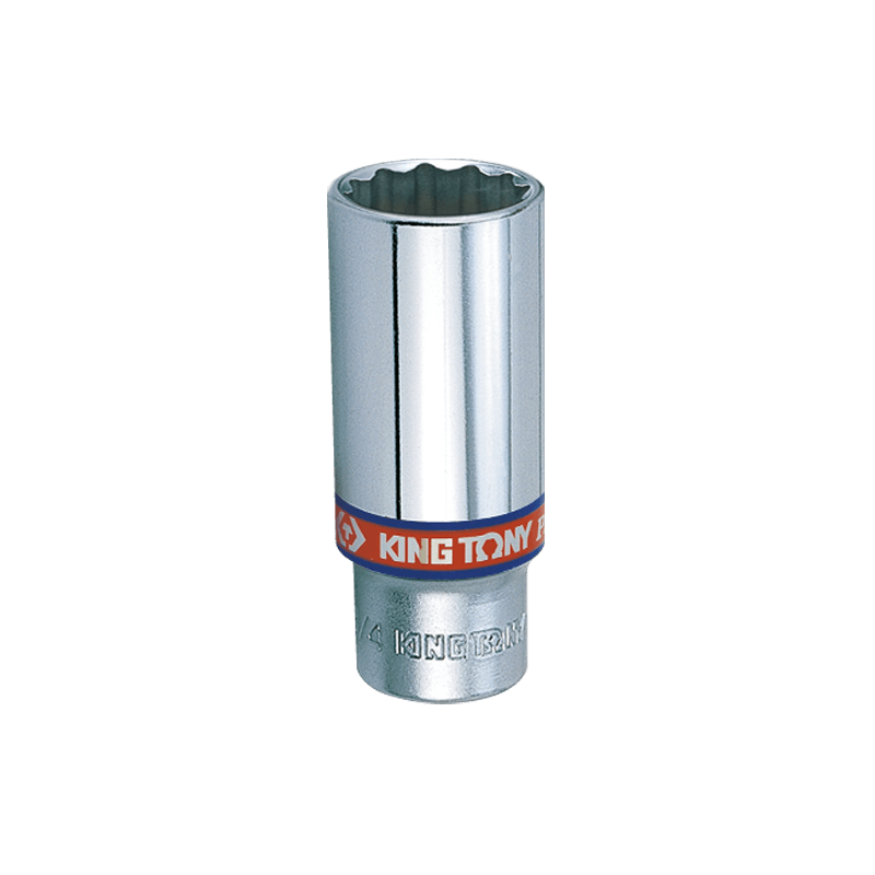 KING TONY 3/8' - 1/4' 6 Points Metric Deep Socket