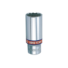KING TONY 3/8' - 1/4' 6 Points Metric Deep Socket