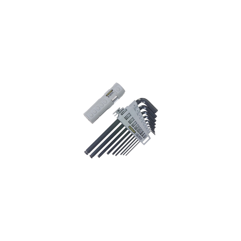 Hexagon Key Grip 9 Piece Metric Set STN0-89-904 STANLEY®