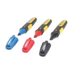 STANLEY® FATMAX® Chisel Tip Permanent Marker Triple Color (Pack of 3)